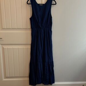Banana Republic Deep Blue Maxi Dress
